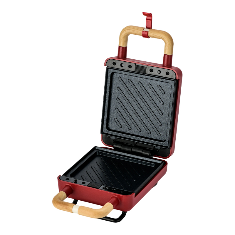 BJX-S001 Macchina per sandwich rimovibile con manico in legno