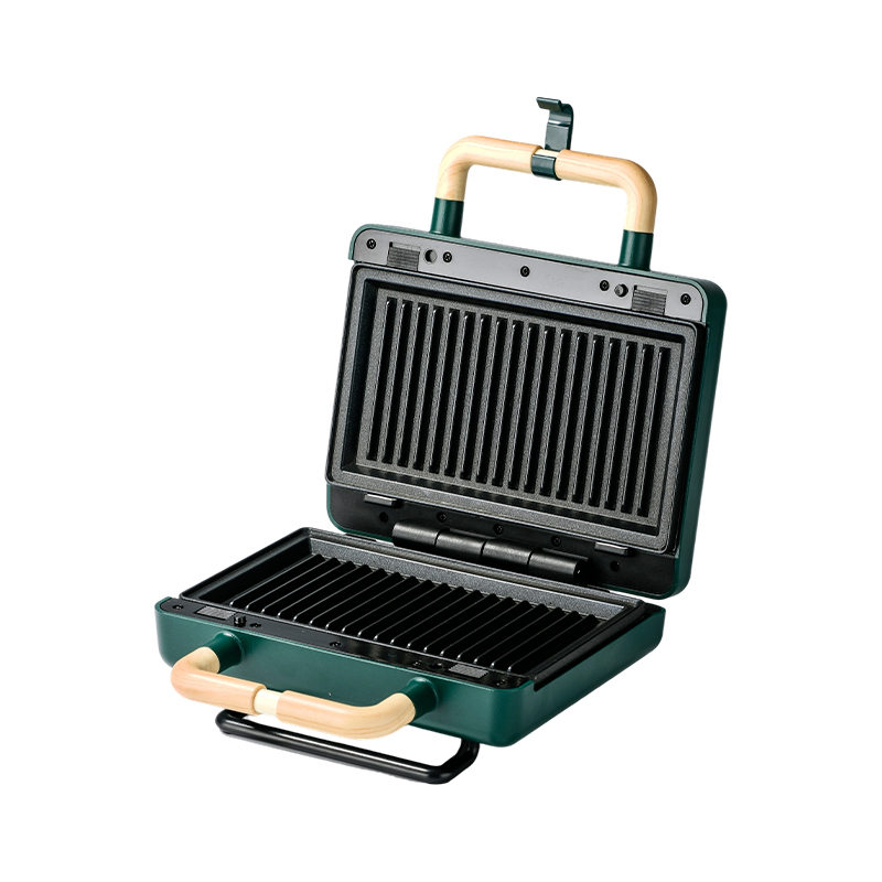 BJX-S003 Griglia per sandwich a 2 fette sostituibile da 800 W 