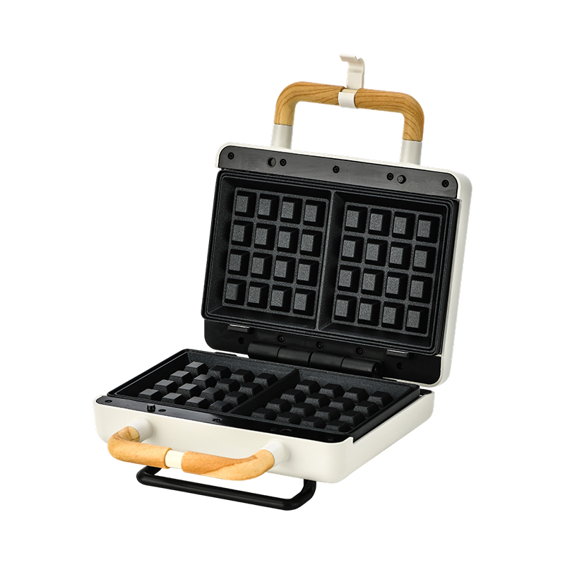 BJX-S003C Macchina per waffle a 2 fette da 800 W con piastre fisse