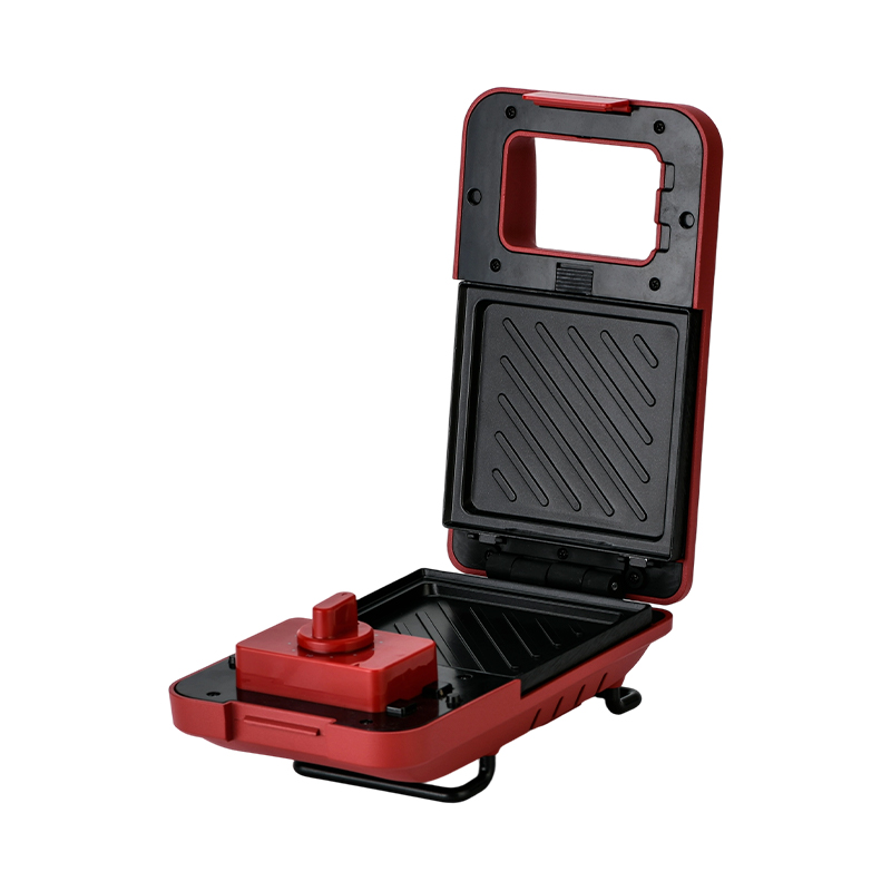 BJX-S011 Tostiera con piastre rimovibili a fetta singola con timer da 15 minuti 