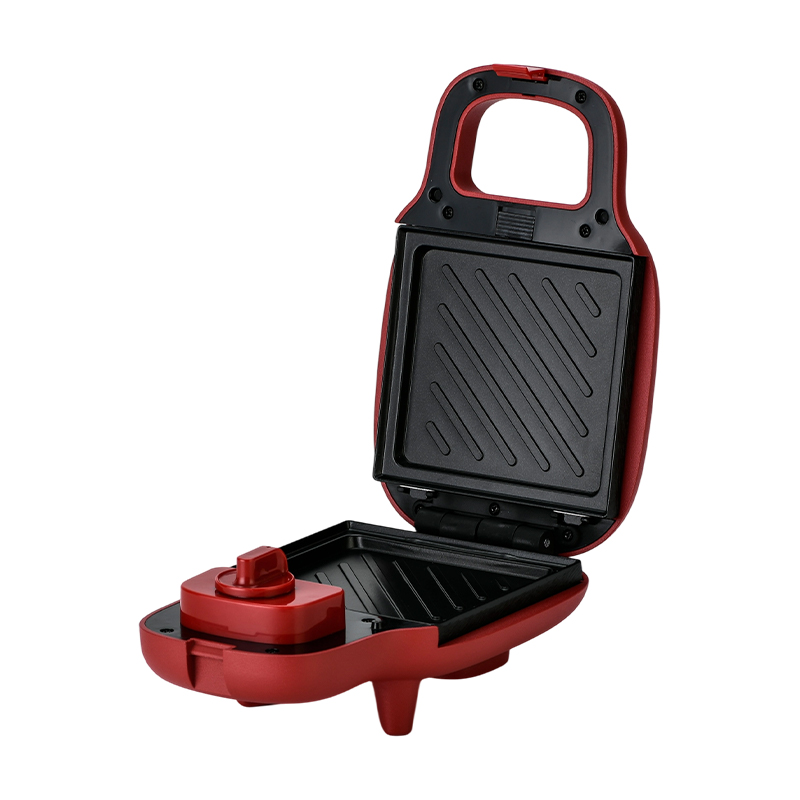 BJX-S013 Tostiera multifunzione a fetta singola con timer da 15 minuti e piastre rimovibili
