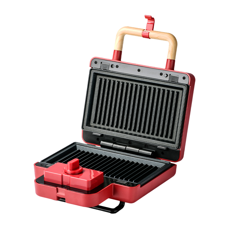 BJX-S016 Timer da 15 minuti Macchina per waffle multifunzione a 2 fette con timer da 15 minuti