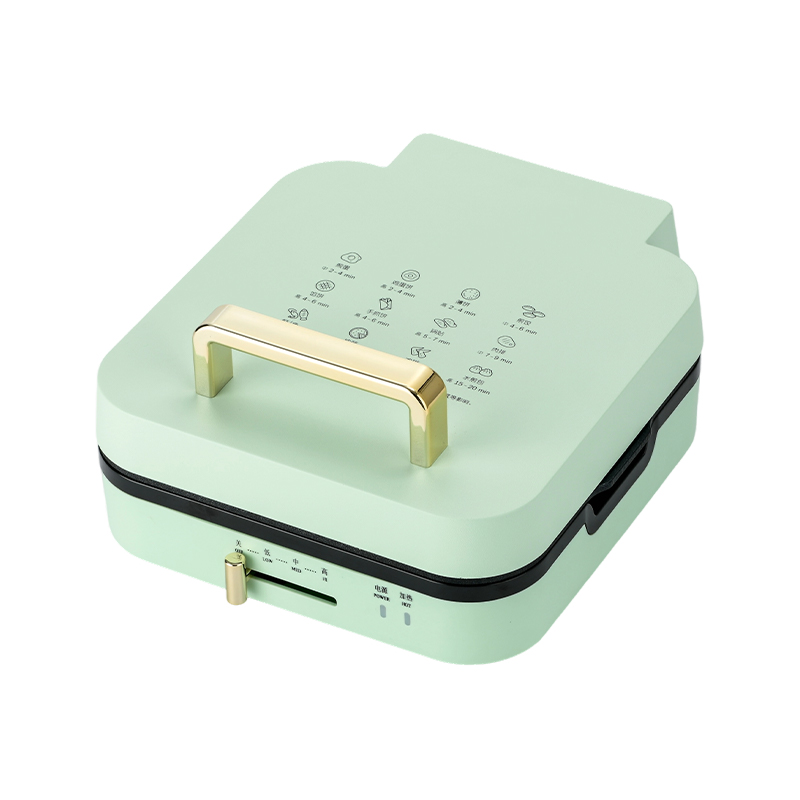 BJX-S018 Grill 24x24 cm con controllo della temperatura e piastre rimovibili