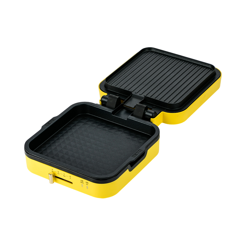 BJX-S018 Grill 24x24 cm con controllo della temperatura e piastre rimovibili