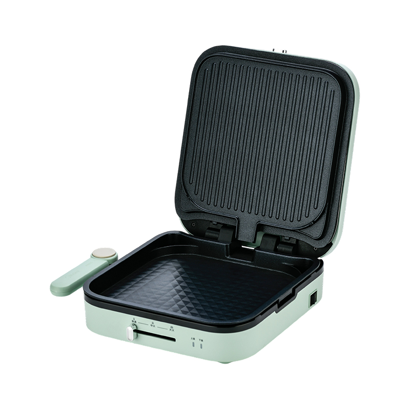 BJX-S022 Piastra rimovibile con controllo della temperatura di apertura e chiusura a 180° da 28x28 cm Griglia grande