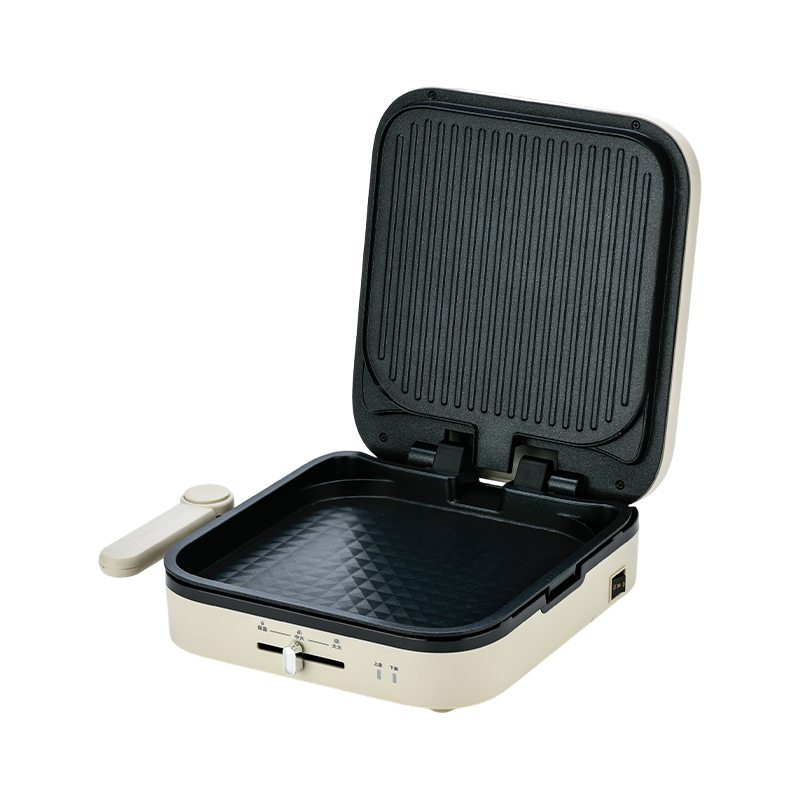 BJX-S023 Piatto grande 28x28 cm con controllo della temperatura Panini e grill