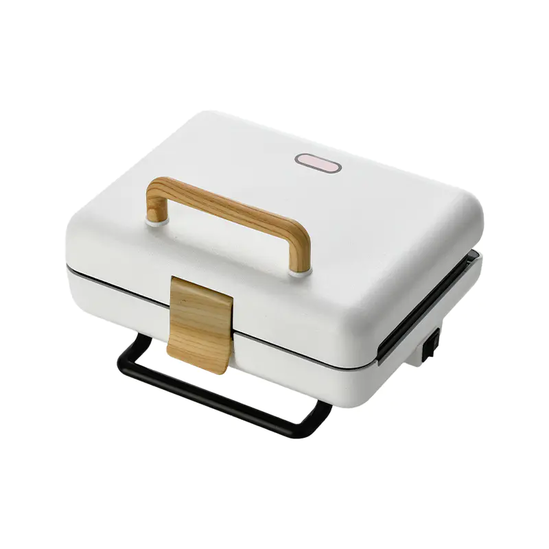 BJX-S025 Piastra per sandwich e griglia intercambiabile aperta a 2 fette a 180°