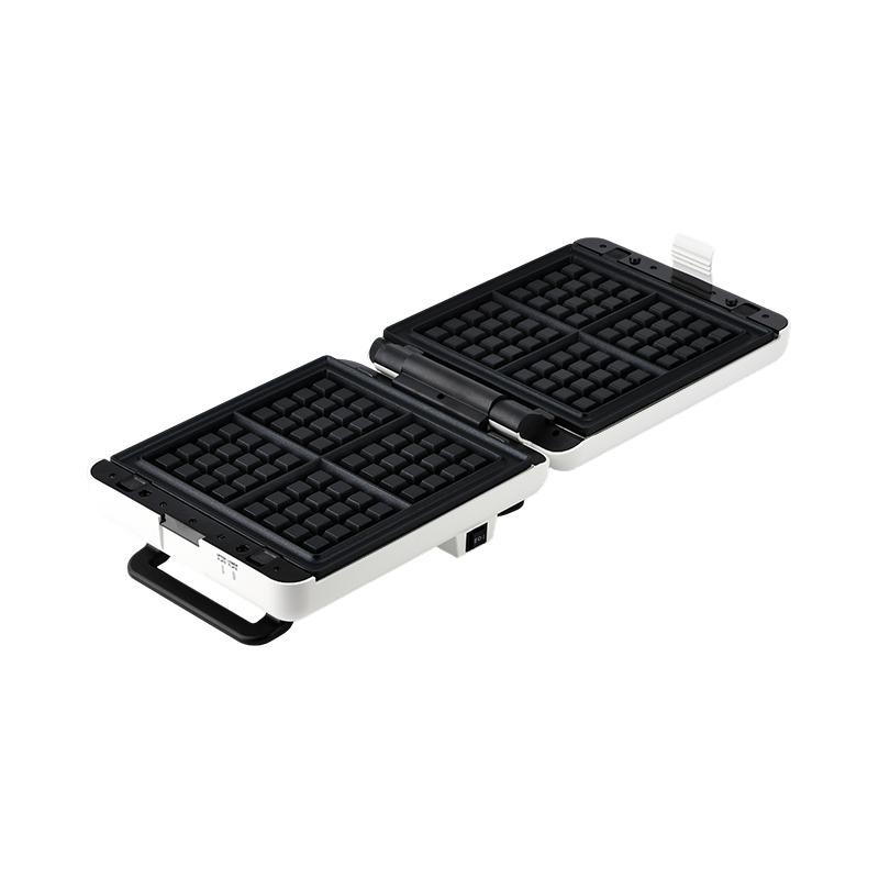 BJX-S026 Piastra per panini e grill aperta a 180° a 4 fette con controllo a 3 livelli e vaschetta raccogligocce olio