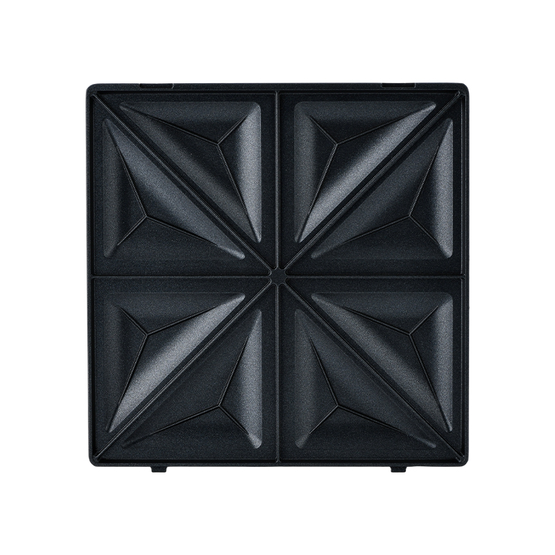 BJX-S026 Piastra per panini e grill aperta a 180° a 4 fette con controllo a 3 livelli e vaschetta raccogligocce olio