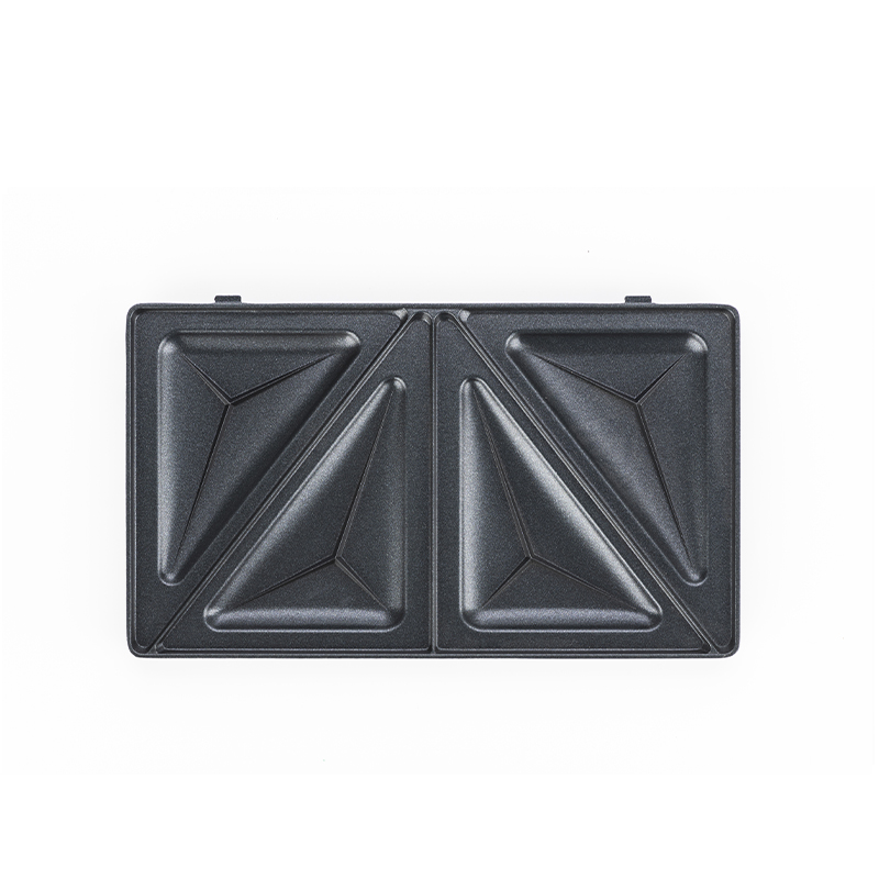 BJX-S025 Piastra per sandwich e griglia intercambiabile aperta a 2 fette a 180°